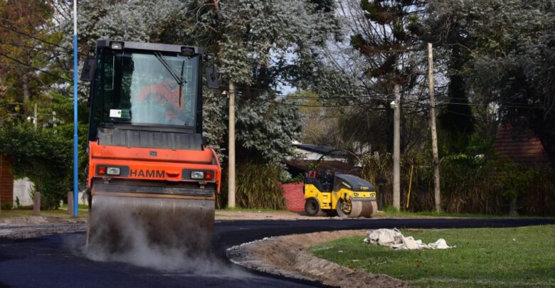 Pavimentación de 110 calles