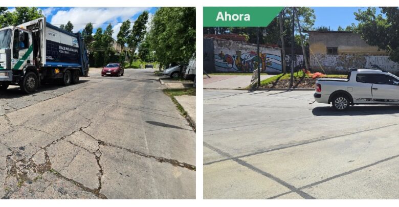 Reparación de calles y veredas