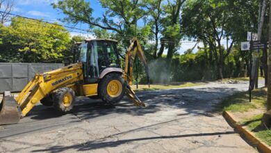 Repavimentación de un tramo clave de la avenida Tomkinson