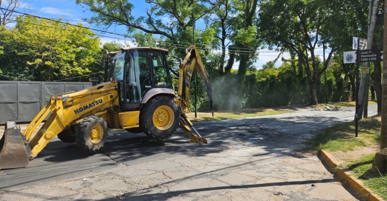 Repavimentación de un tramo clave de la avenida Tomkinson