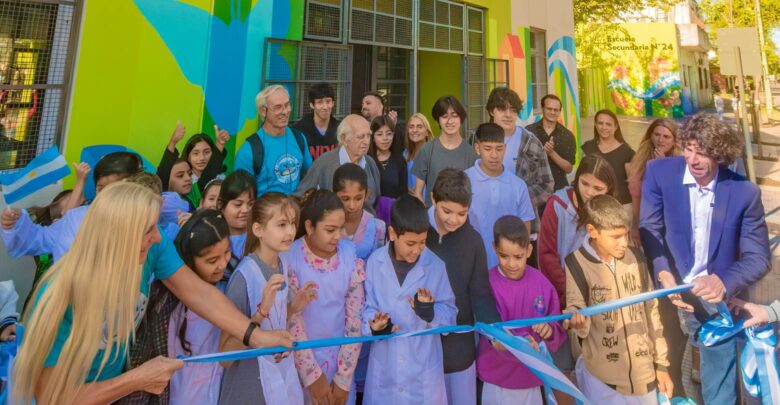 Inauguración escuela 17 y 24 San Fernando