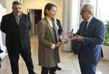 Julio Zamora se reunió con la alcaldesa de las Condes de Chile