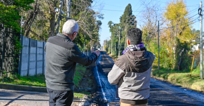 Obras del Plan de Asfalto 2025 en Benavídez