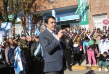 Ramón Lanús en el acto