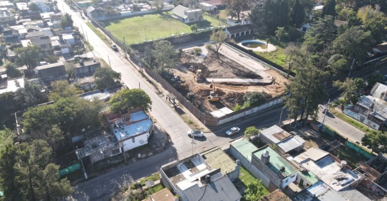 Vista aérea nueva rotonda