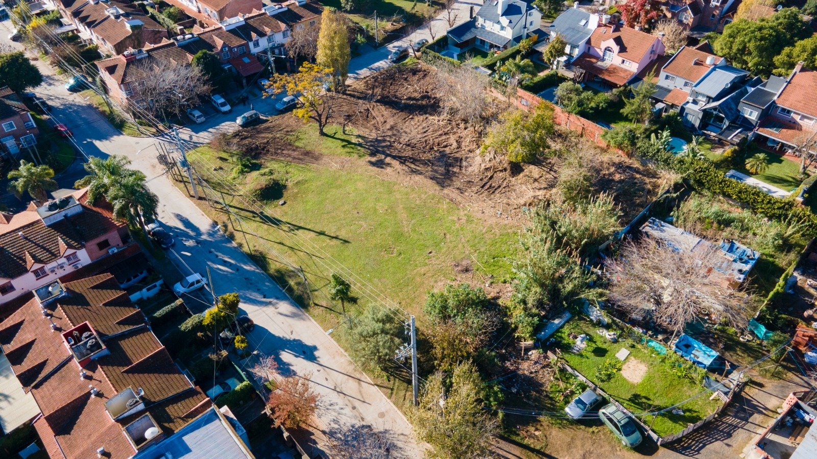 Terreno donde se ubicará la nueva plaza