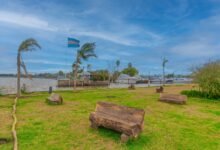 Nuevo espacio verde frente al rio