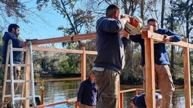Labores de mantenimiento integral en el Delta de Tigre