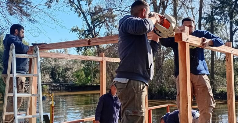 Labores de mantenimiento integral en el Delta de Tigre