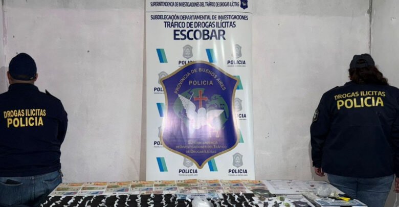 Operativo antidrogas en la localidad de Belén de Escobar