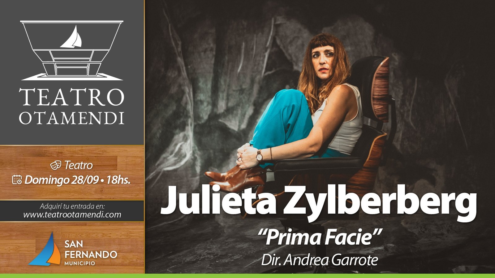 Julieta Zylberberg en el Teatro Otamendi