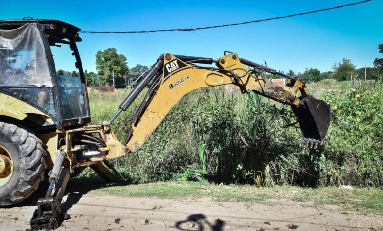 Obra pública en Escobar