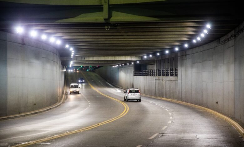 Iluminación de los túneles vehiculares