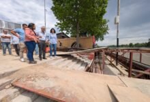 Construcción de un mirador peatonal