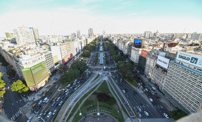 Vista desde el nuevo mirador del Obelisco