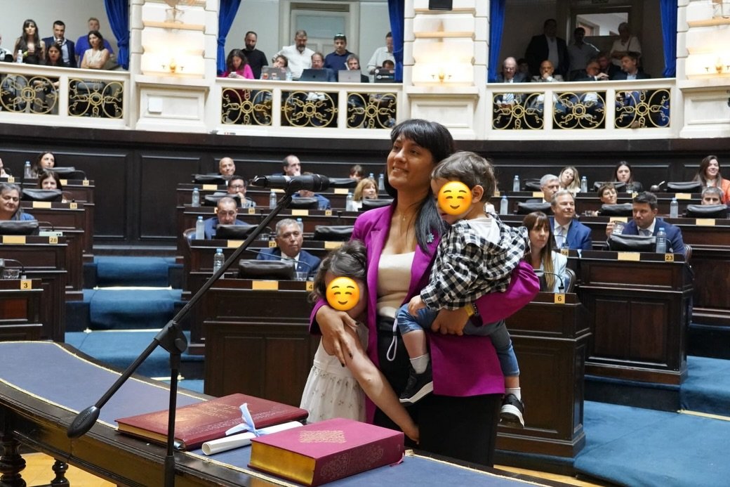 Sofía Vannelli en la jura