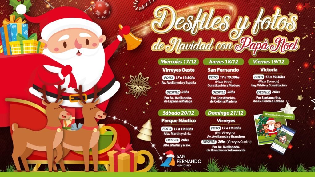 Fotos y Desfiles Navideños 2025