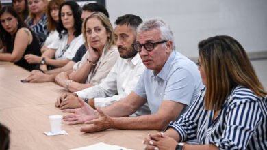 Julio Zamora se reunió con directivos de escuelas de Tigre