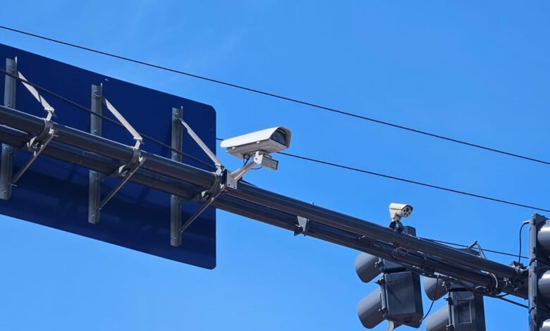 Lectoras de patentes en la calle Uruguay