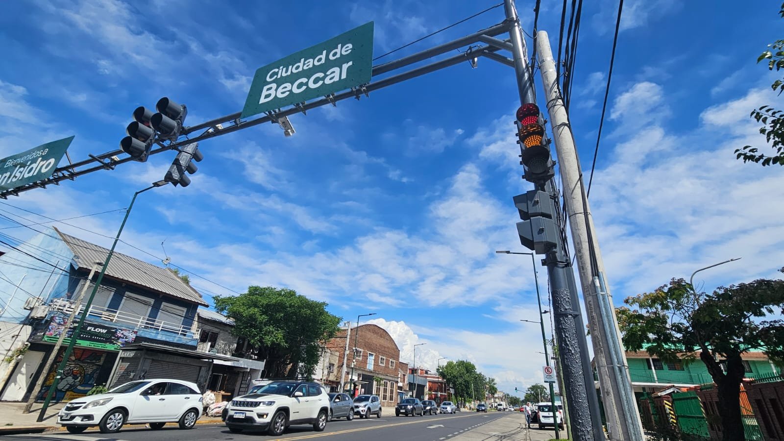 Lectoras de patentes en la calle Uruguay