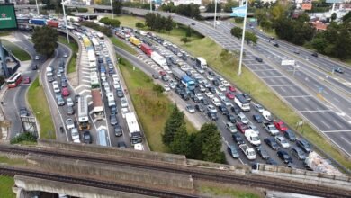 Panamericana colapsada