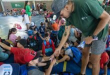 Entrega de cepillos dentales