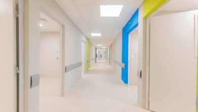 Última etapa de obra del nuevo sector de Internación Pediátrica en el Hospital Provincial Cordero