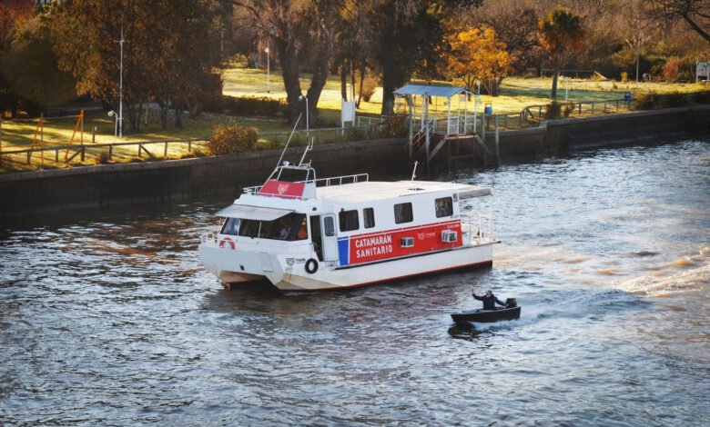 Catamarán Sanitario del Municipio de Tigre