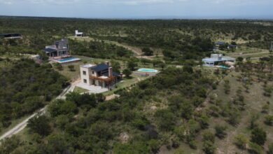 Barrio cerrado de Aguas Blancas, en la localidad de Villa Larca