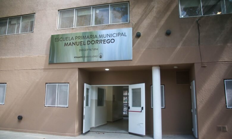 obras de ampliación y modernización en la escuela Manuel Dorrego