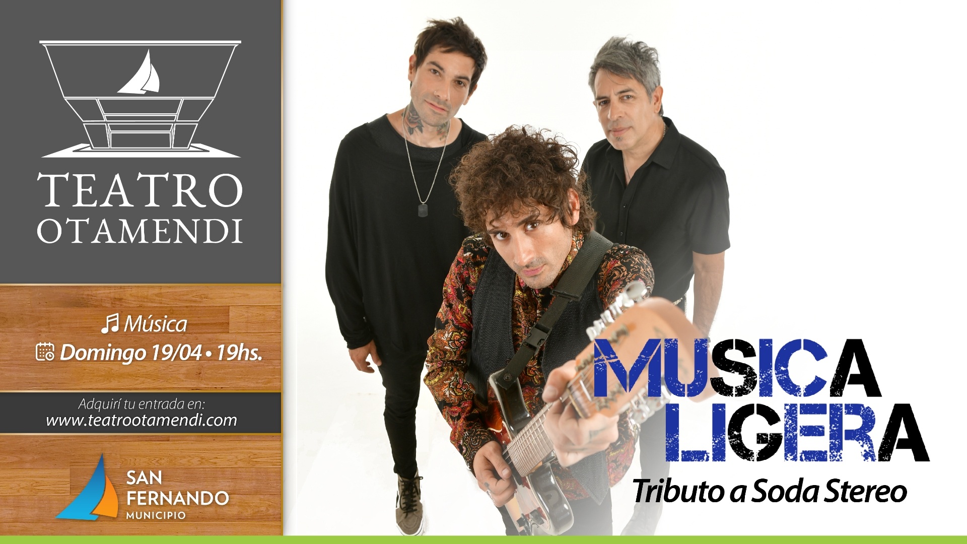 MUSICA LIGERA - Tributo a Soda Stereo