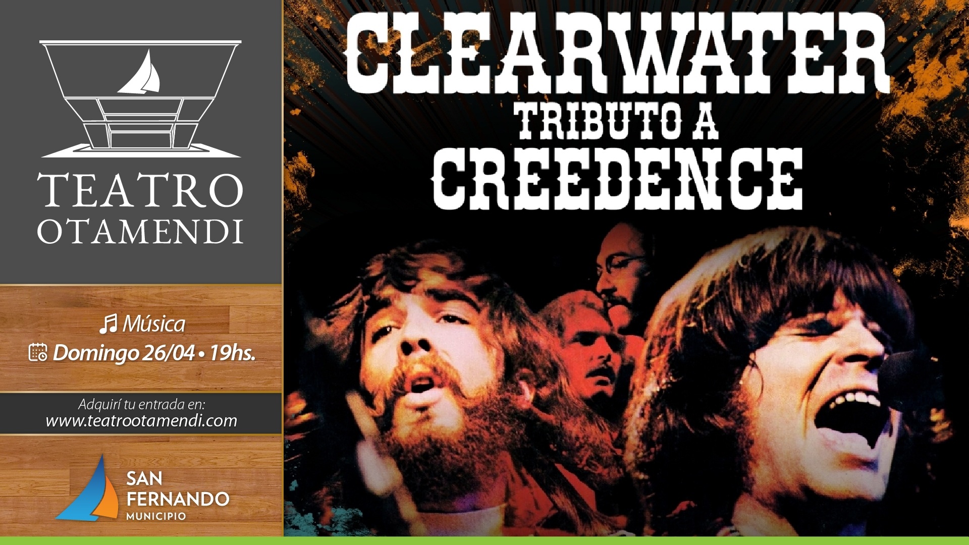 CLEARWATER - Tributo a CREEDENCE