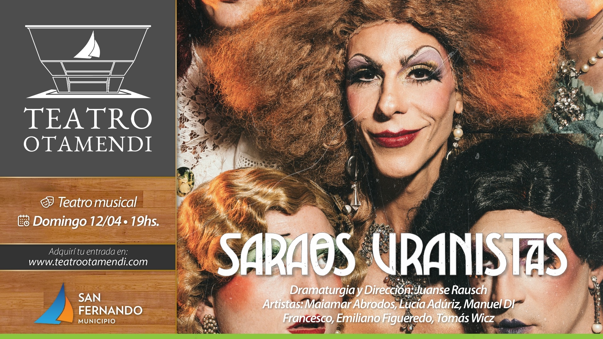 Lucía Aduriz Bravo, Manuel Di Francesco, Emiliano Figueredo, Gabo Illanes, Tomás Wicz, Payuca