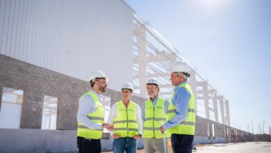 Ariel Sujarchuk en el nuevo centro de Almacenamiento de Mercad Libre
