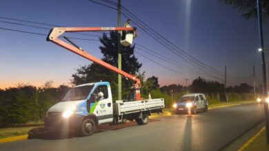 El Municipio retiró 2,5 km de cableado peligroso