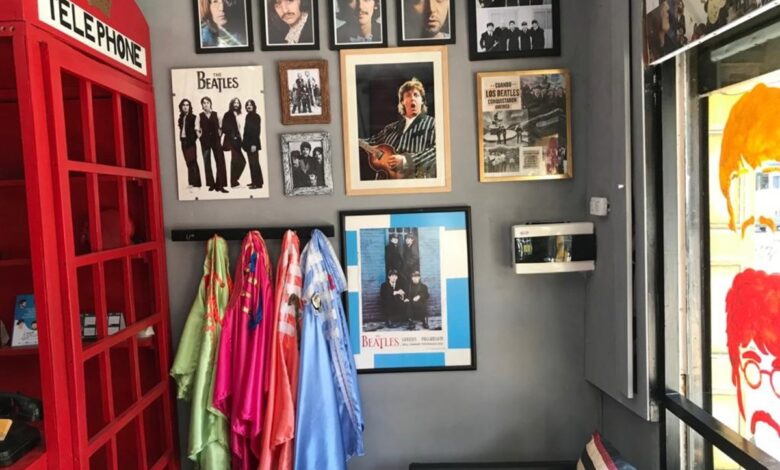 Interior de la peluquería Abbey Road