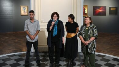 Lula Mari en la inauguración