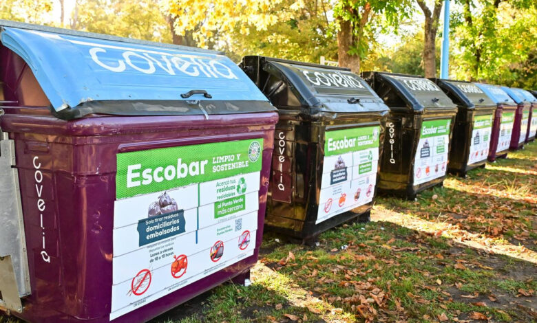 Nuevos contenedores en Escobar