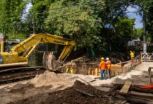 Avance de los trabajos del Aliviador Alto Perú