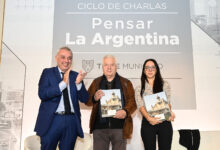 Julio Zamora recibió en Tigre a Julia Rosemberg y Oscar Cuartango