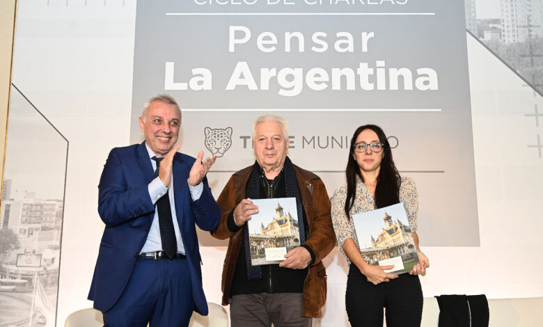 Julio Zamora recibió en Tigre a Julia Rosemberg y Oscar Cuartango