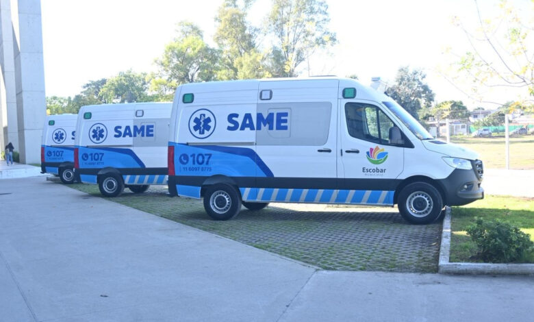 Las nuevas ambulancias