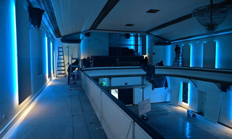Nuevo sistema lumínico en la sala principal del Teatro Seminari