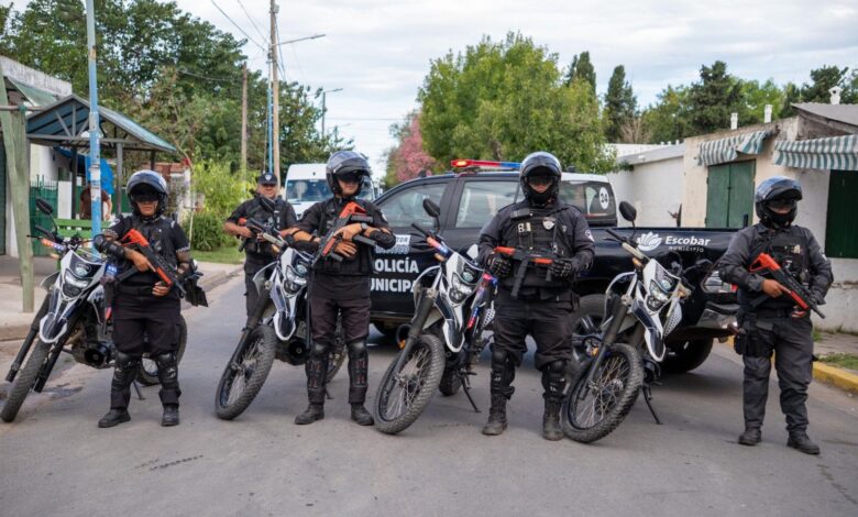 Fuerzas municipales de seguridad de Escobar
