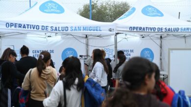 Operativos de salud en clubes barriales