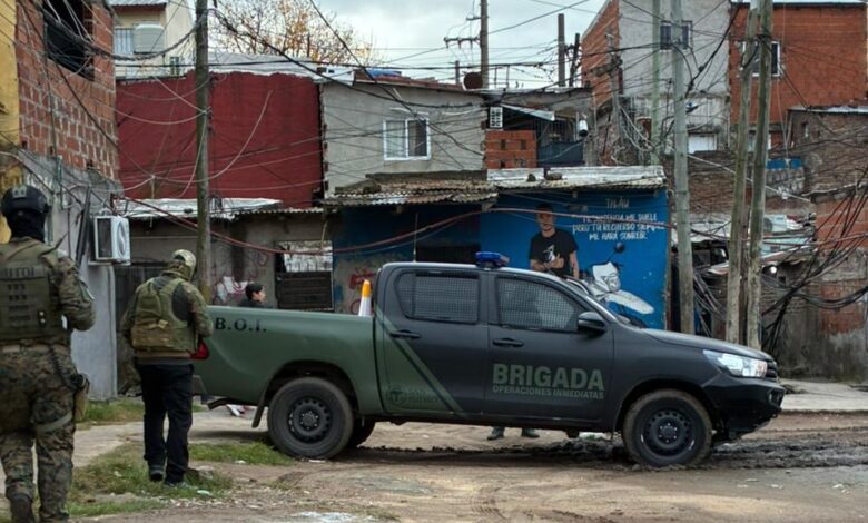 Operativos de seguridad en La Cava