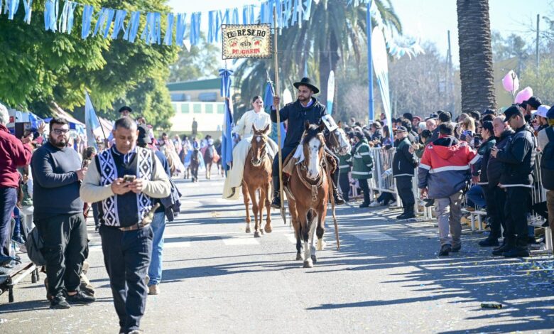 Festejos por el Día de la Bandera
