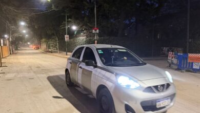 Juan B. Lasalle a la altura de Treinta y Tres Orientales con tránsito habilitado