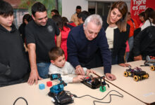 Julio Zamora acompañó la apertura de una nueva sede de la Escuela Municipal de Tecnología y Robótica