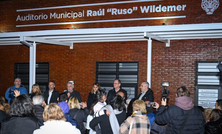 Nuevo auditorio municipal Raúl "Ruso" Wildemer